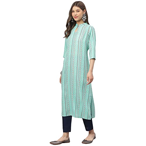 Image of NAINVISH Cotton Kurti Kurta for Womens | Kurtas for Women | Womens Kurta Kurti | Best Kurtas for Women