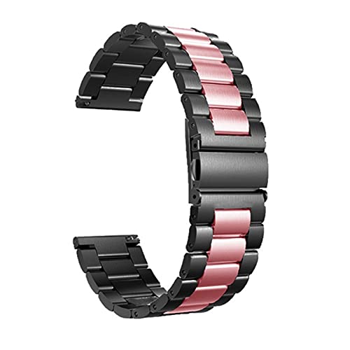 Bracelet acier inoxydable 22mm idéal pour le bureau et les soirées