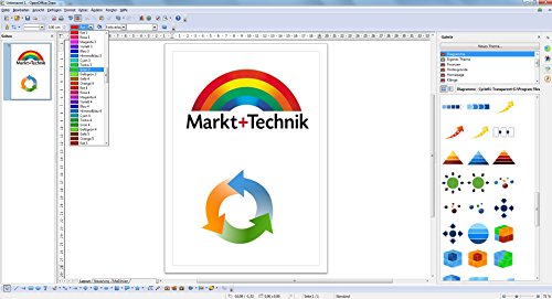 Open Office Spezial-Edition für Windows 11-10-8-7-Vista-XP | PC-Software mit 15.000 Vorlagen, 1.000 Schriften und PDF Handbuch | Dokumente, Kalkulationstabellen und Präsentationen erstellen - Image 7