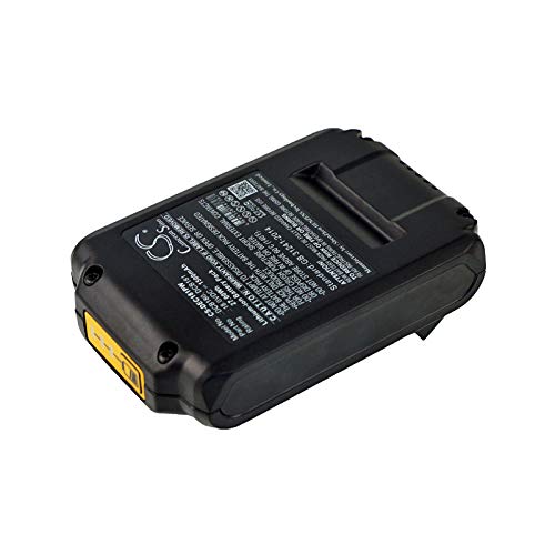 Replacement Battery for DeWalt DCF895L2 DCG412B DCF899 DCD980M2 DCD985 DCF889M2 DCF885 XR Li-Ion 18V DCD790D2 DCB201 DCB204 DCB200 DCB182 DCB201-2 DCB185 DCB184 DCB183 DCB182-XE DCB181-XJ (1500mAh)