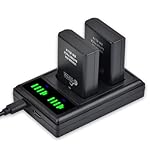 EN-EL14 EN EL14A Battery Charger Set Compatible with Nikon D3500, D5600, D3300, D5100, D5500, D3100, D3200, D5200, D5300, D3400, DF, P7000, P7100, P7700, P7800