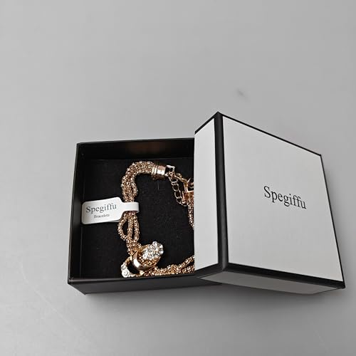 Spegiff Rose Gold Bracelets for Women Best Friend/Mom/Daughter/Sister