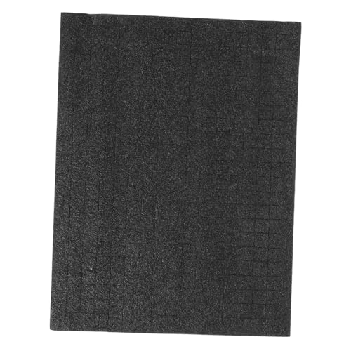 HAPINARY 33.00x25.00x2.00cm Black Storage Box Sturdy Padding Polyurethane Foam Inserts for Electronics