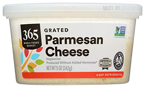 365 By Whole Foods Market, Parmesan Grated, 5 Ounce #TOP5