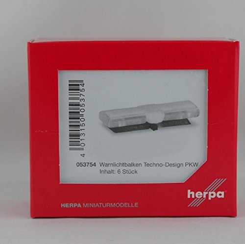 Barre lumineuse avertissement Herpa 053754 Techno-Design 8000 voiture