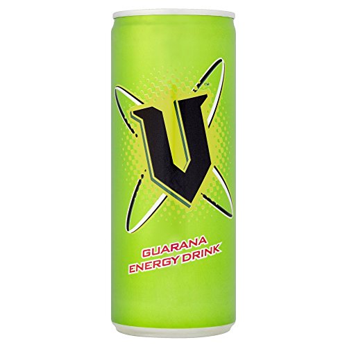 V Energy Guarana Energy Drink 250 ml (Pack of 24)
