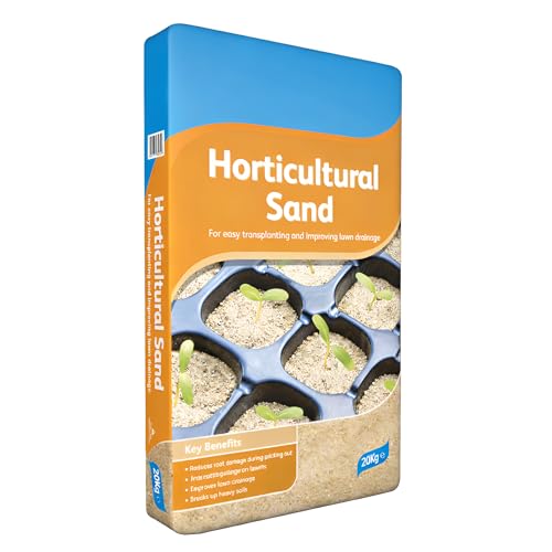 Garden Horticultural Sand 20KG - Ideal For Gardening Lawn Care And Soil Improvement