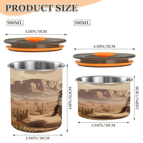 Contenedor Hermético para Café Acero Inox 30oz miniatura 3