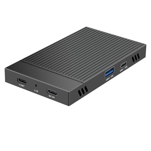 Caja doble para discos SSD USB 3.2 10Gbps miniatura 1