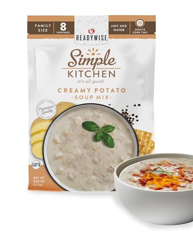 READYWISE - Simple Kitchen, Creamy Potato - Soup Mix, 8