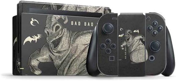 Skinit Decal Gaming Skin Compatible with Nintendo Switch Bundle - Officially Licensed Disney The Nightmare Before Christmas Love You to Death Design
