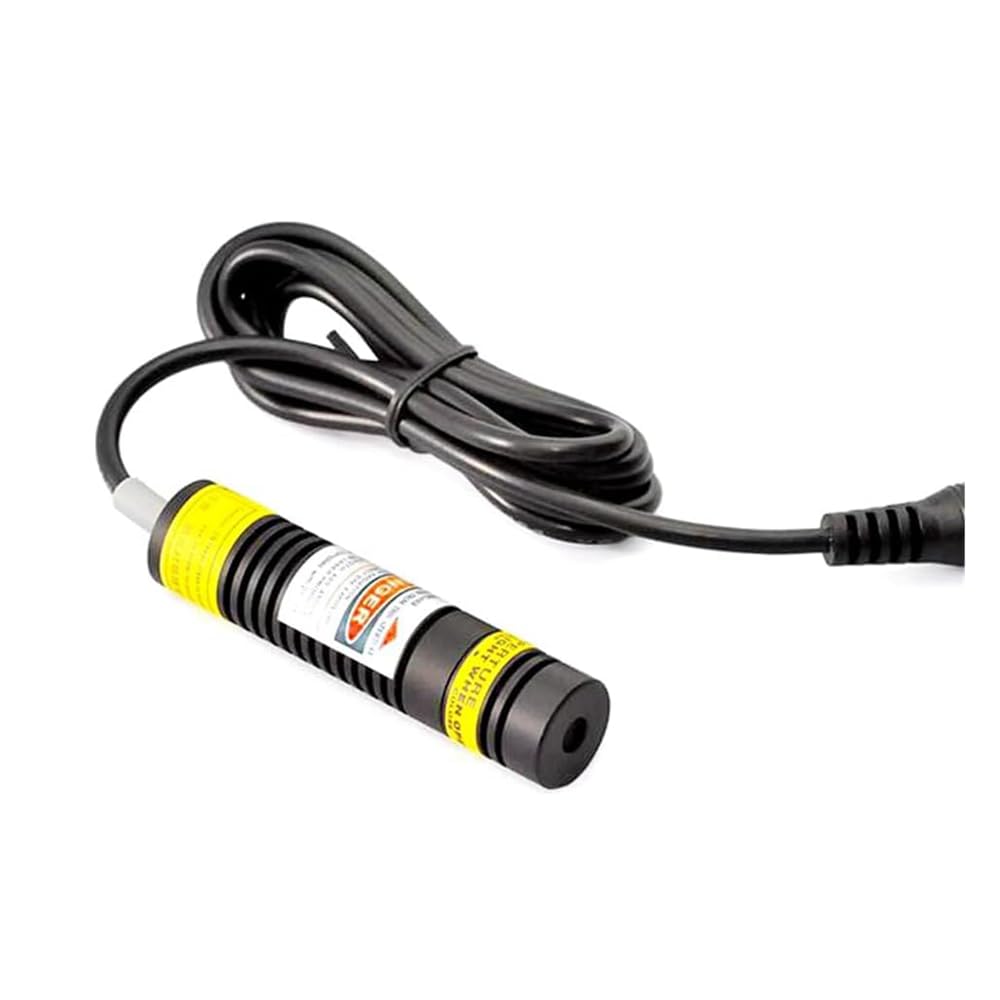 648nm Réglable Rouge Laser Croix Module Verre Lentille 16x68mm avec Support et Adaptateur