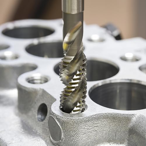 Tarauds M12 x 1,75 HSS uxcell à tolérance H2 de haute précision en nitruration - 7