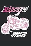 Echte Mädchen haben viele Pferde - Notizbuch als Logbuch verwendbar für 20 Touren mit dem Bike, Planer für die nächste Tour: Motorradfahrer und echte ... und ihre Maschine (Motorrad Notizbücher)
