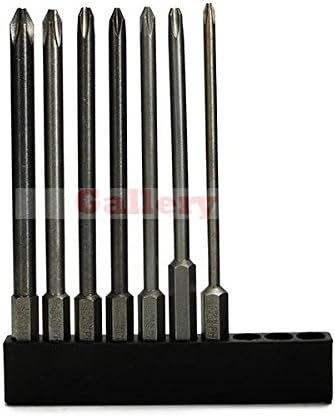 Screwdriver 2 Sets Lot 7pcs 100mm Length Hex Cross Head Magnetic Screwdriver Bit Electric Drill Screwdriver Switches Electric Drills