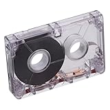 UKCOCO Minuten Blank Audio Kassette Band Klare Wiedergabe Aufnahmekassette für Musik Sprache Interviews Diy Projekte Persönliche Nachrichten Retro Design Vielseitig Verwendbar