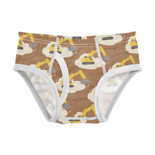 GuoChe Toddler Boy Training Underwear Soft Cotton in Sizes 2T,3T, 4T, 5T, 6Y and 8Y