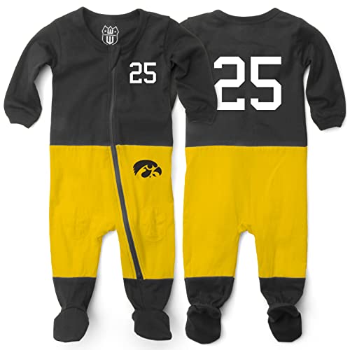 Image of Wes and Willy Baby College Sports Fan Football Jersey Sleeper