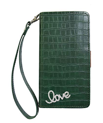 「kaupili」カバー Xperia10 VII SO-52F/SOG16/A502SO用ケース 鏡/ミラー付き カード収納 PUレザー 合皮 おしゃれ スタンド カメラ穴 マグネット 手帳型ケース 横開きブルー(B18-141PJ-LOVE-Y5)