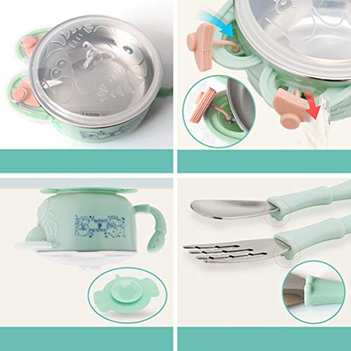 Bestonzon - Ciotola con coperchio, cucchiaio