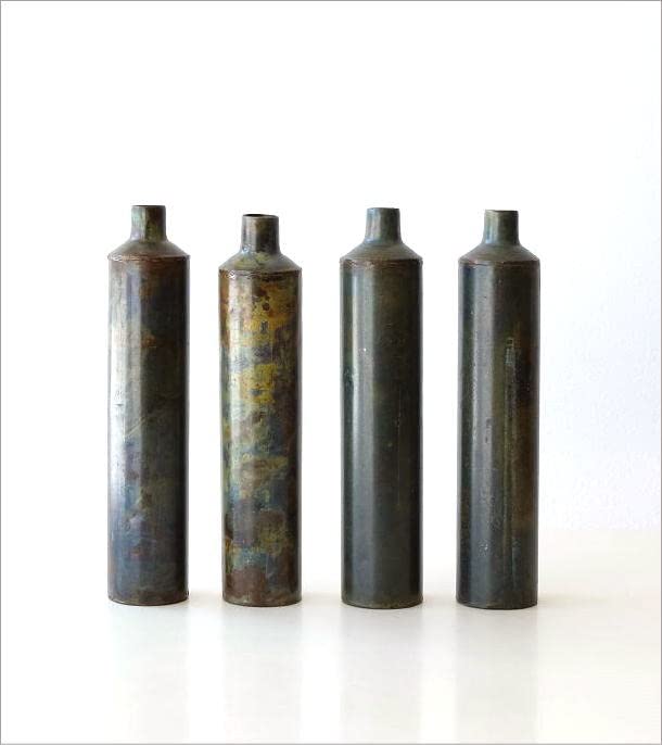 Amazon.co.jp: 一輪挿し アンティーク アイアン 鉄製 花瓶 花びん