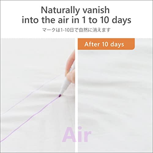 Leonis Water Erasable Fabric Marking Pen & Disappearing Ink Fabric Marking Pen Set [ 91620 ] #TOP5