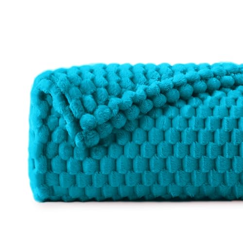 Image of BEDELITE Jewel Blue Throw Blanket for Couch, Soft Gifts for Women, 50 * 60