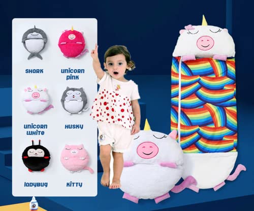 Large children’s Play Pillow Happy Sleeping Bag 180 x 60cm 2-in-1 Cartoon Animal Happy Game Sleeping Bag, Soft and Comfortable Sleeping Bag Pillows Foldable Seat Cushion Bringing Surprises to Children - Image 8