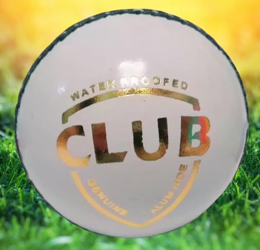 HTM Club Cricket Leather Ball - Pack of 1-picture-19