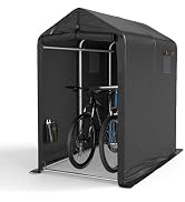 Amazon | COVERONICS サイクルハウス 2台用 自転車置き場 屋外 バイク