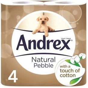 Andrex Toilet Roll - Natural Pebble - Pack of 6