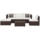 ⭐Einfache Montage: Jede Teile sind nummeriert und die Anleitung sind bildlich und detailliert. Aufgrund der Größe des Gartenset werden wir das Produkt zur Lieferung in drei Pakete aufteilen, um Schäden während des Transports so weit wie möglich zu vermeiden. Bitte warten Sie geduldig. Falls das Produkt Sie nicht zufriedenstellen kann, bitte mailen Sie uns, wir würden immer gerne Ihnen die passende Lösung bieten.