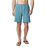 Poche de sécurité zippée Columbia Slack Tide Hybrid Short d\'eau pour homme, bleu sarcelle, taille XS