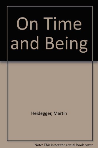 On Time and Being [Taiwanese_chinese] B000OF5HRC Book Cover