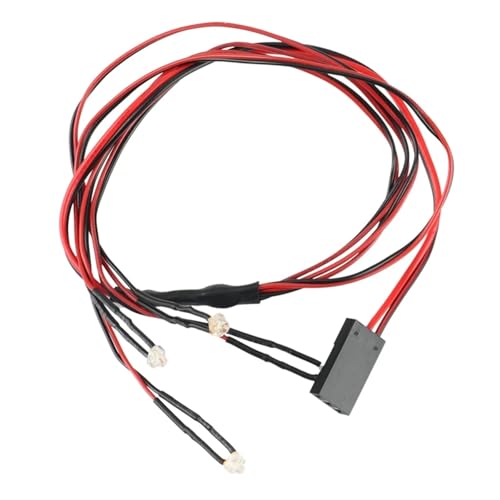 Luces Vehículo RC Axial SCX24 faros delanteros LED para actualización de coche crawler 1/24