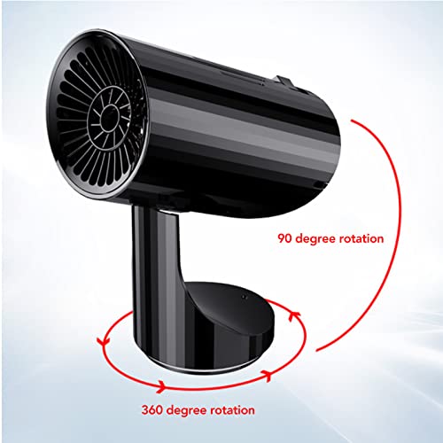 Auto-Warmluftgebläse,tragbare Autoheizung, schnelles Aufheizen, Cup-Form, Auto-Warmluftgebläse, Auto-Heizgebläse, 12 V, 150 W, Heizung, Kühlmodus, 360-Grad-Drehung, Scheibenheizung(Ordinary)