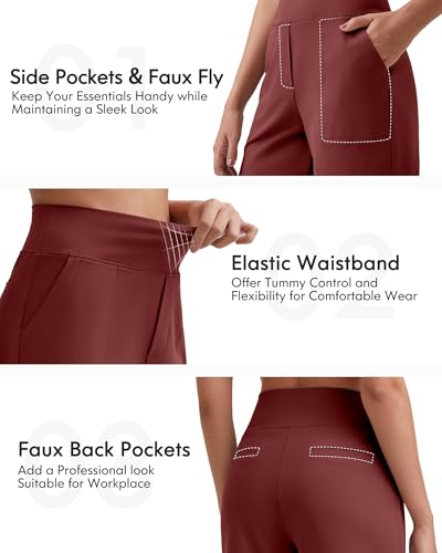 Image of G4Free EverGoing Women's Casual Shorts High Waisted 4'' / 5'' Comfy Shorts with Pockets for Yoga Workout Lounge