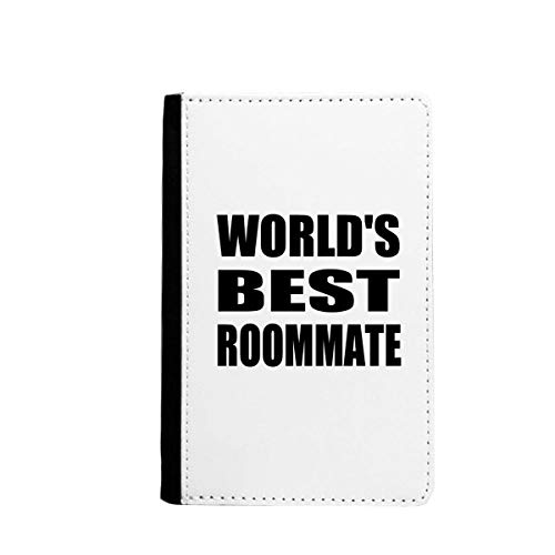 Étui portefeuille de voyage chic World's Best Roommate avec rangements cartes de diplôme