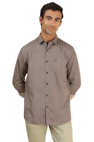 Image of Allen Solly Men Cotton Blend Regular Fit Shirt