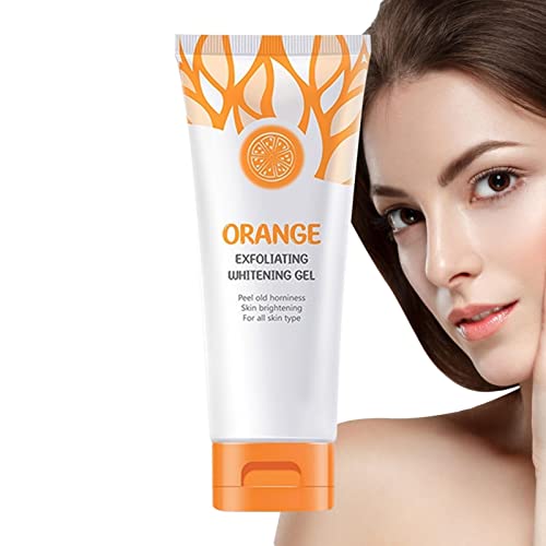 Gel Peeling para Rostro | Exfoliante facial iluminador en gel Orange Peeling para mujer | Exfoliante facial nutritivo profundo, exfolia suavemente y calma, desvanece las manchas de la piel, Gimocool