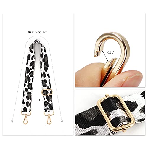 Image of TANOSII Wide Purse Strap Adjustable Replacement Shoulder Crossbody Strap Handbag Strap