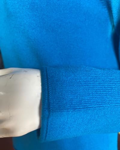 Image of Women's 100% Cashmere Long Sleeve Crew Neck Sweater. Comfort, Luxury, and Soft Silky Texture - Essential Classic Pullover
