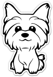 amazon com yorkie sticker