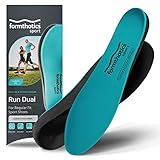 Formthotics ランニング用 スポーツインソール (アーチ低め) RunDual Competition M Teal/Charcoal