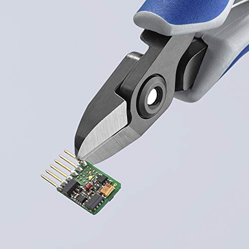 Alicates de corte diagonal Knipex 79 22 125 con mangos componentes para electrónica de precisión 5