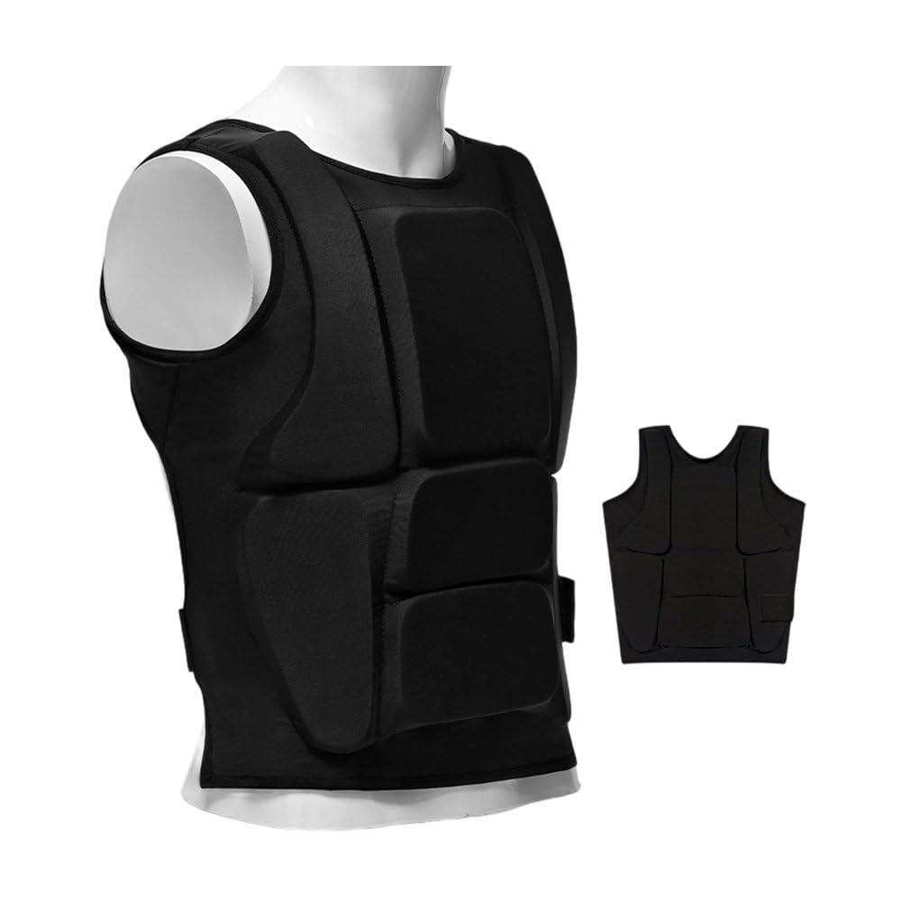 Protector de Pecho de Karate Acolchado para Entrenamiento de Artes Marciales