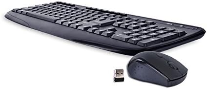 Bornd Wireless Keyboard & Mouse Combo, Black (M610 Black) [parallel import goods]