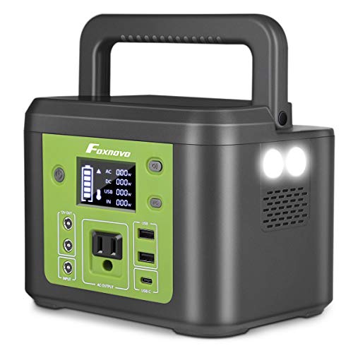 Amazon.co.jp: Foxnovo ポータブル電源 大容量48000mAh/177.6Wh 家庭