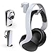 NexiGo Support Casque PS5, [Design de Minimaliste] Mini Support pour Casque avec Barre de Support, pour Casque de Jeu de Sony Playstation 5, Blanc
