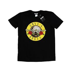 Guns N Roses Hommes Bullet Logo T-Shirt X-Large Noir - Les Beatles, Paul McCartney, John Lennon, RIngo Starr, George Harrison Guns N Roses Hommes Bullet Logo T-Shirt X-Large Noir – Image 2